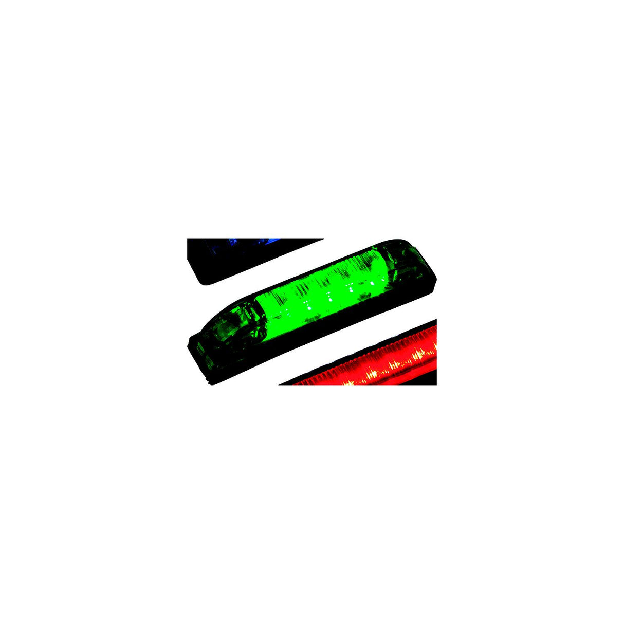 Seadog 4014471 12V LED Strip Light, 4″, Green
