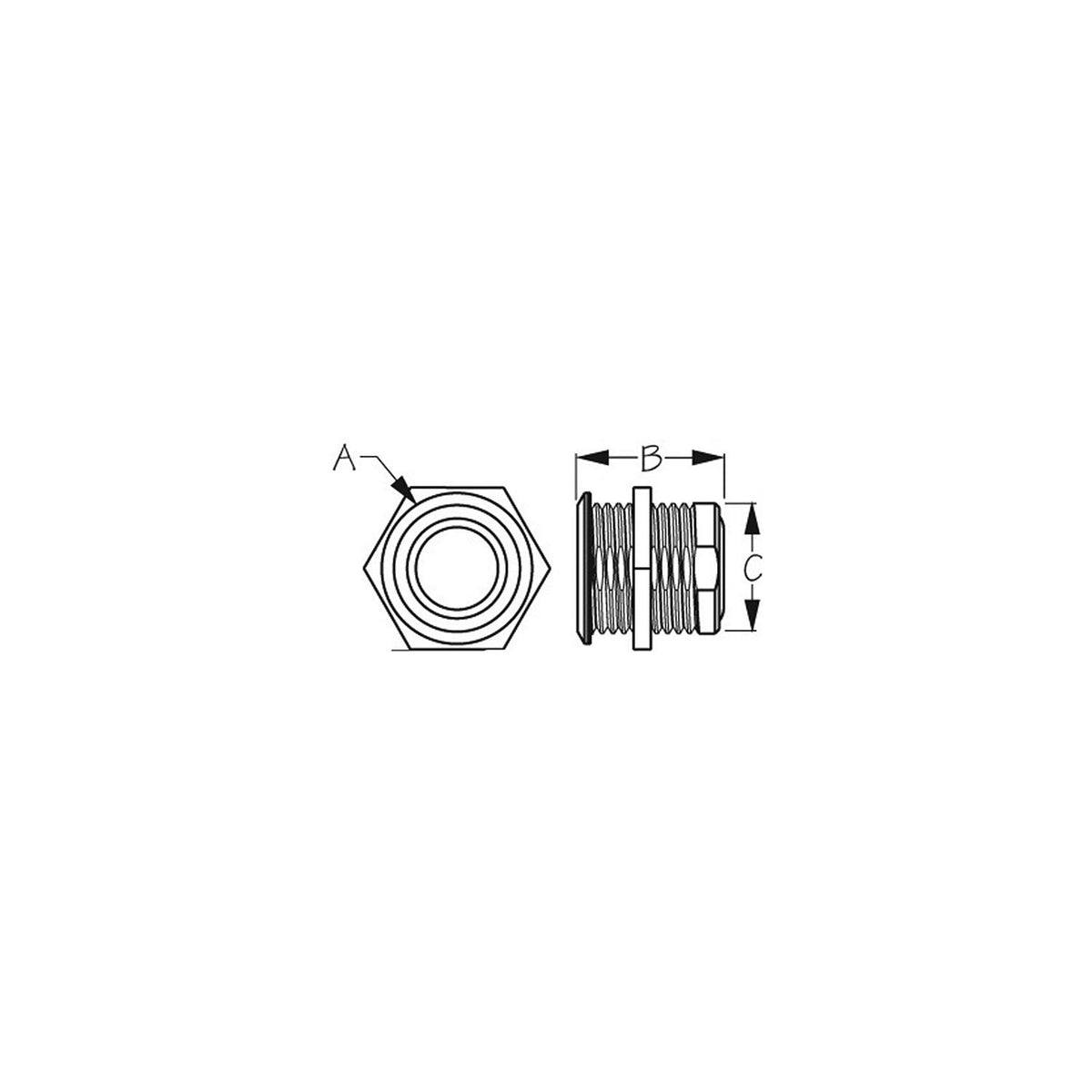 Sea-Dog 4030631 LED Push Button On/Off Switch