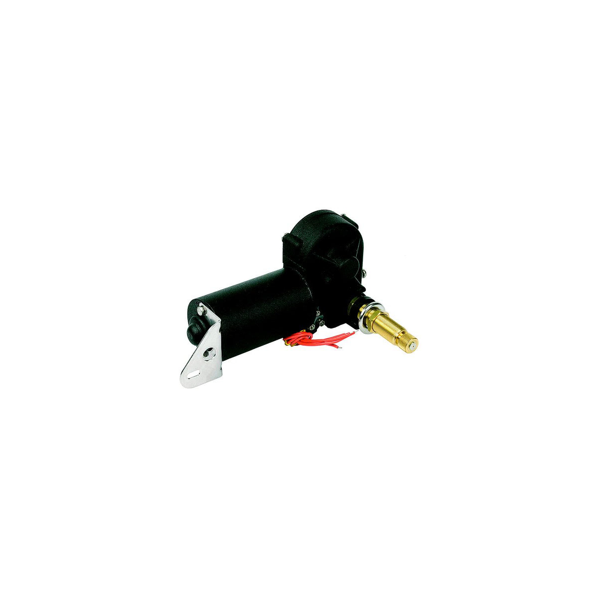 SeaDog Stamped Powder Coated Steel & 304 Stainless 12V MRV Wiper Motor - Black Finish