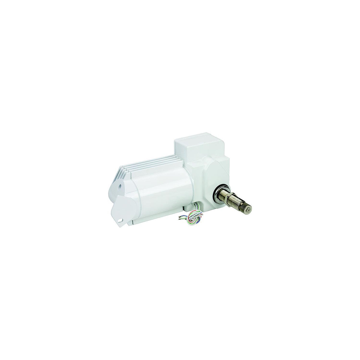 SeaDog Powder Coated Aluminum & Stainless Waterproof Heavy Duty 12V Wiper Motor - White Finish