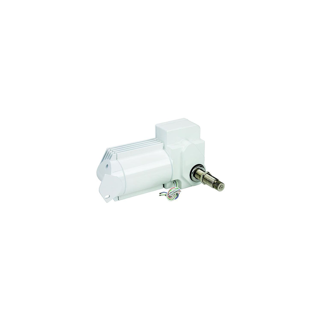 SeaDog Powder Coated Aluminum & Stainless Waterproof Heavy Duty 12V Wiper Motor - White Finish