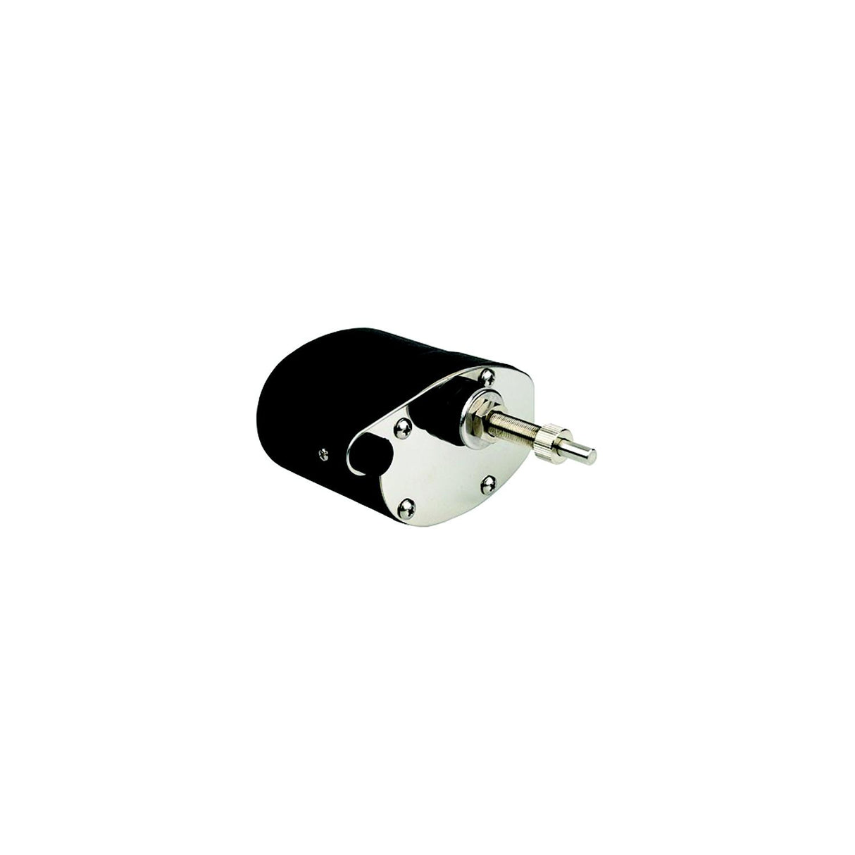 SeaDog Stamped Powder Coated Steel & Stainless Standard 12V Wiper Motor - 2-1/2" Shaft - Black Finish
