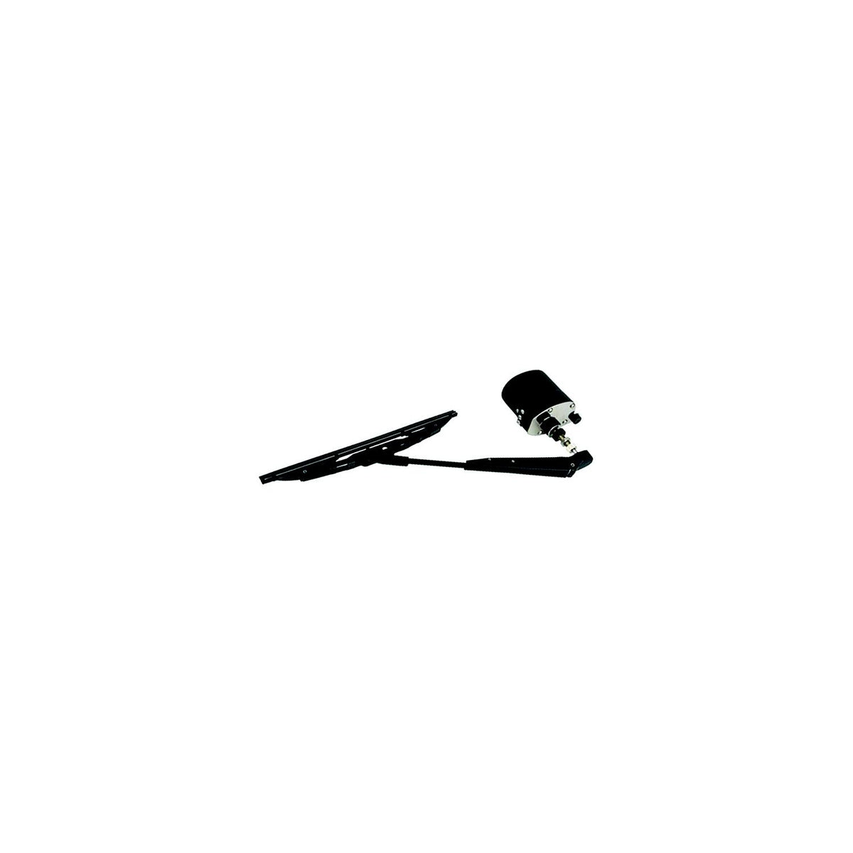 SeaDog Standard Wiper 12V Motor Kit - Black Finish - Includes Motor, 11″ to 13″ Arm & 11″ Blade
