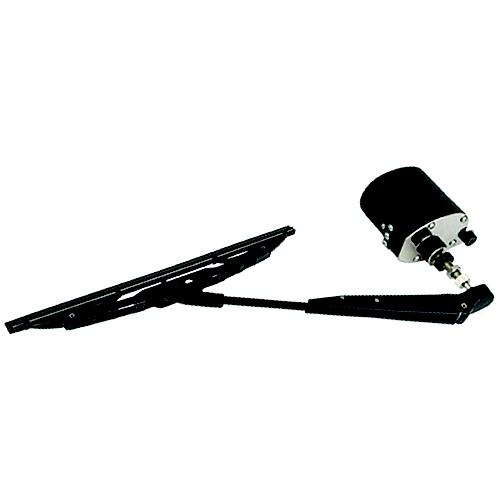 SeaDog Standard Wiper 12V Motor Kit - Black Motor Finish - Includes Motor, 11″ to 13″ Arm & 11″ Blade