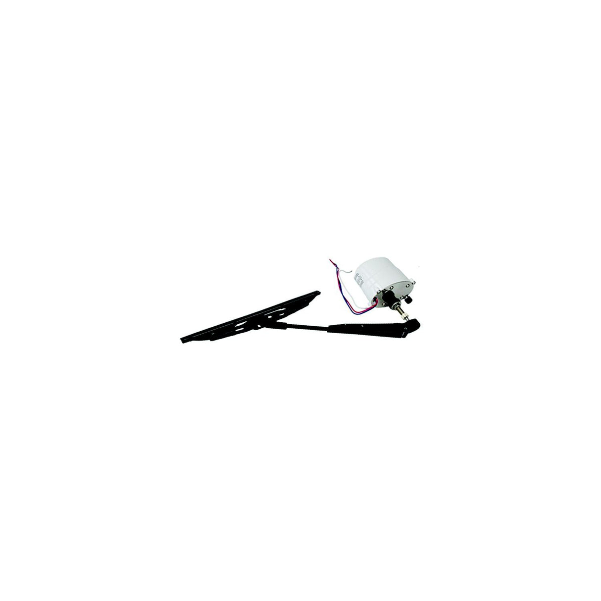 SeaDog Standard Wiper 12V Motor Kit - White Motor Finish - Includes Motor, 11″ to 13″ Arm & 11″ Blade