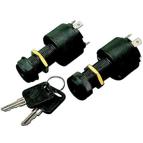 Poly 4-Position Key Switch w/C