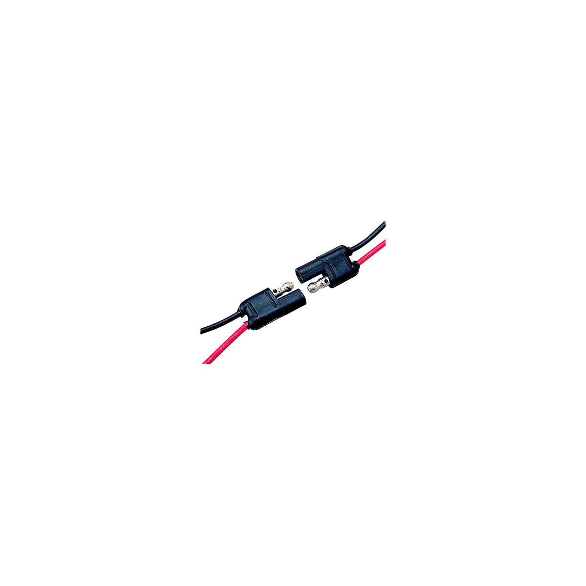 2 Wire Polarized Connector w/Leads