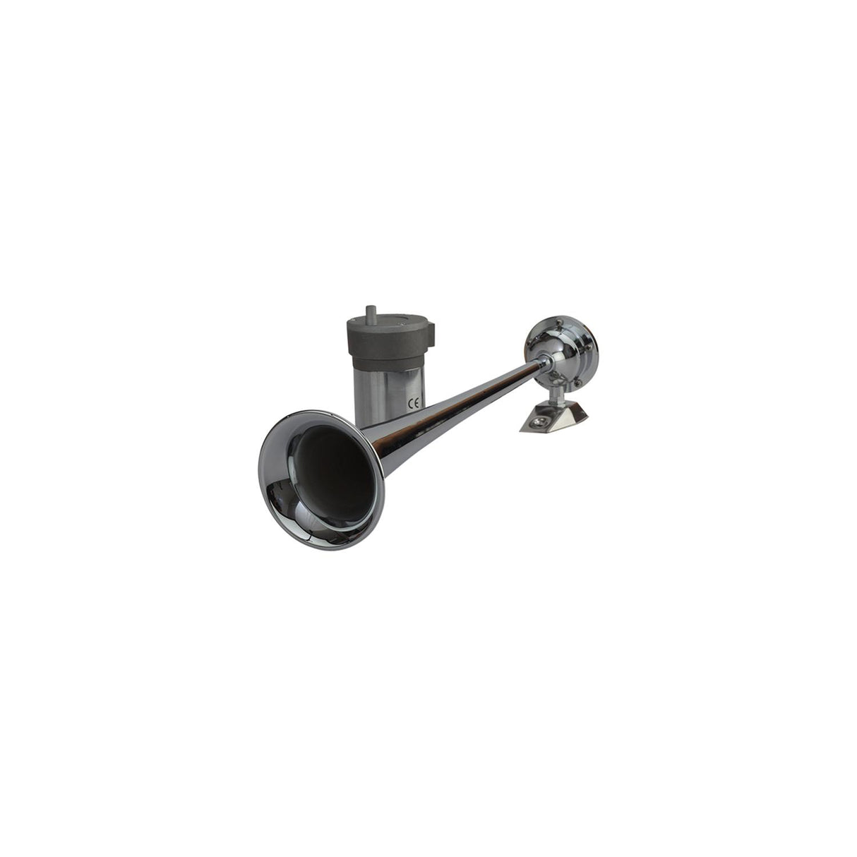 SeaDog 432510 Maxblast 20 Amp 120 DB 12V 11 PSI Single 17″ Trumpet Air Horn - Chrome Plated Brass