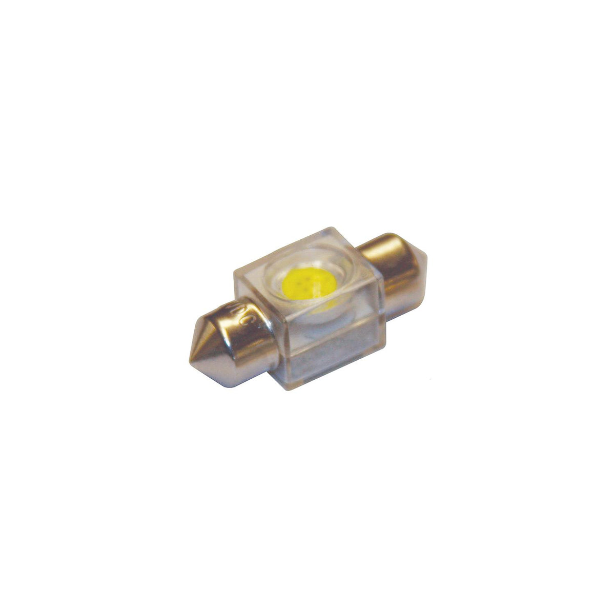 SeaDog 4421311 Nickel Plated Brass 1 LED White Lights 12.8V .5 Watt Sealed Festoon