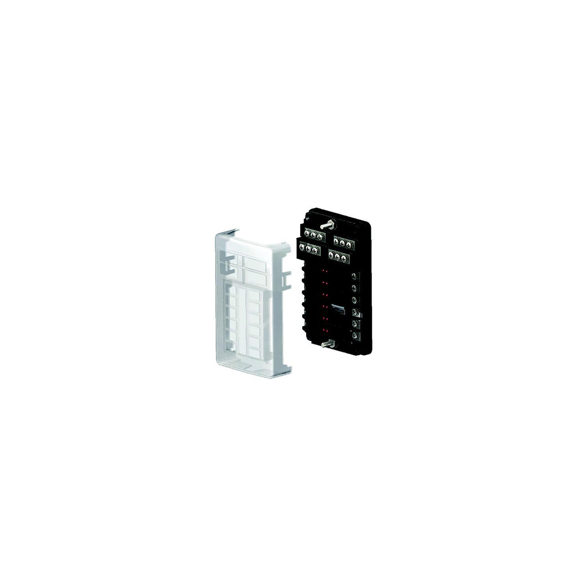 SeaDog 4451881 Fuse Block w/Negative Buss & Led Indicator Lights, 12-Terminals
