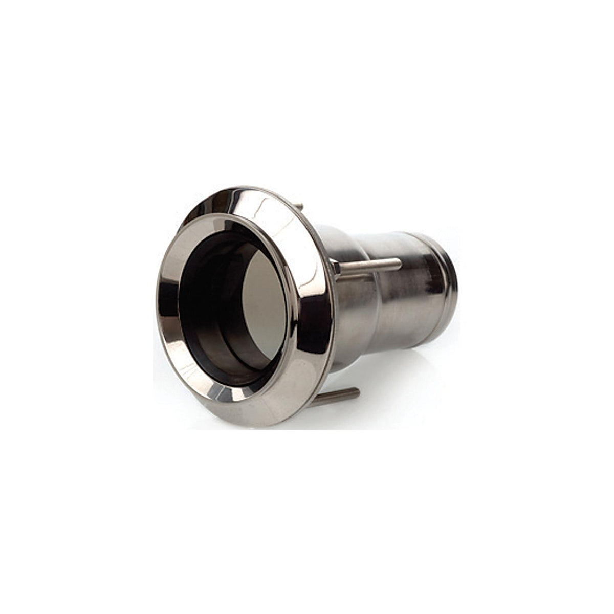 SeaDog Exhaust Thru Hull - Cast 316 Stainless - Includes Stainless Flap with Rubber Seal