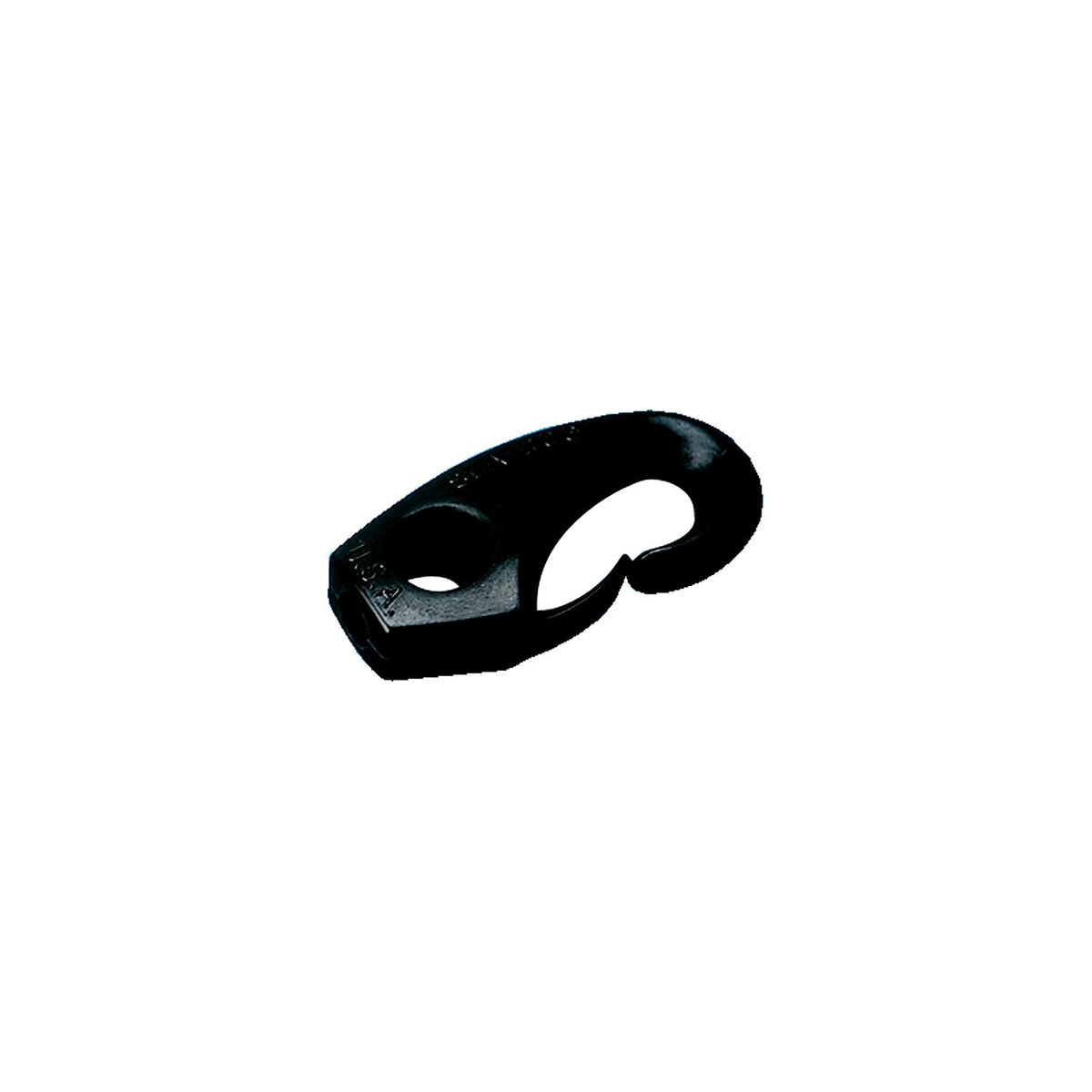 5/16″ Nylon Shock Cord Clip, Black, Bulk