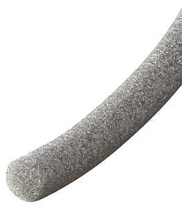 Frost King C21H Caulk Saver, 3/8 in Dia, 20 ft L, Polyfoam, Gray