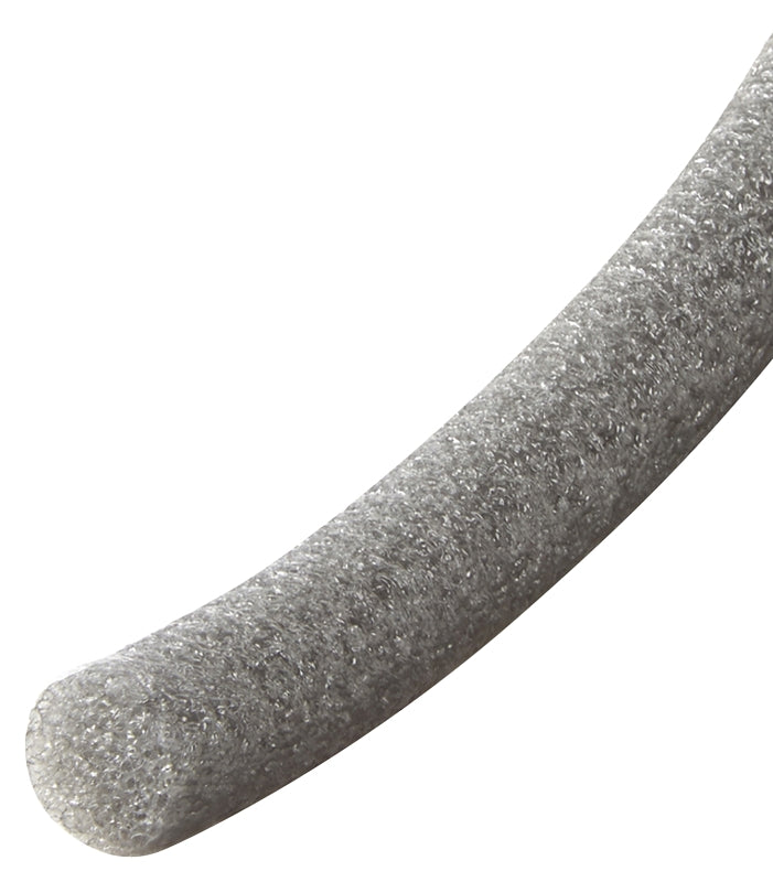 Frost King C21H Caulk Saver, 3/8 in Dia, 20 ft L, Polyfoam, Gray