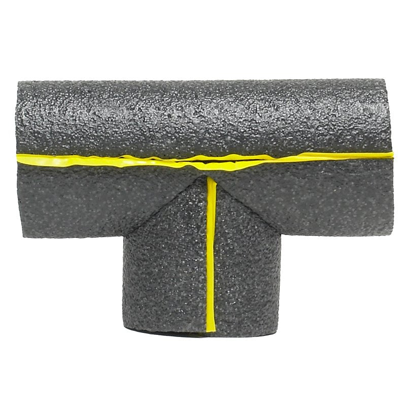 Frost King 5TEE78H Tee Pipe Insulation, 3/4 in Dia, Polyethylene Foam, 1/2, 3/4 in Pipe