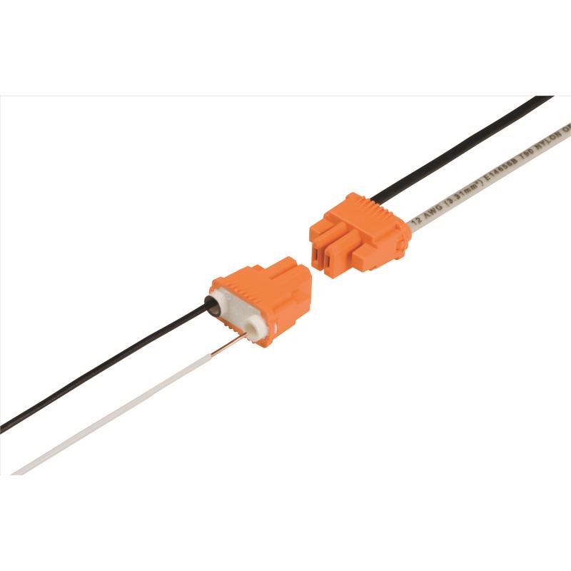 Ideal Industries PowerPlug Insulated Wire Terminal Disconnect Orange 5 pk