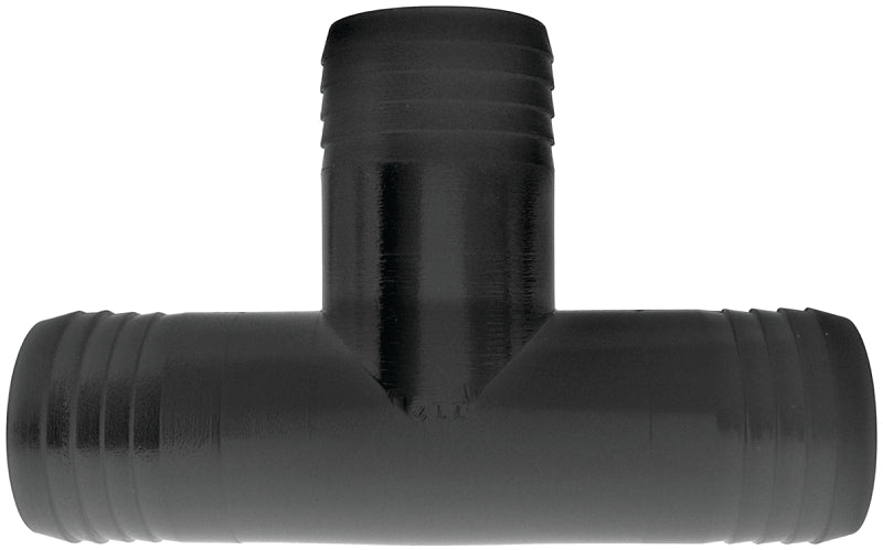 Green Leaf T200P Hose Adapter Tee, 2 in, Hose Barb, Polypropylene, Black