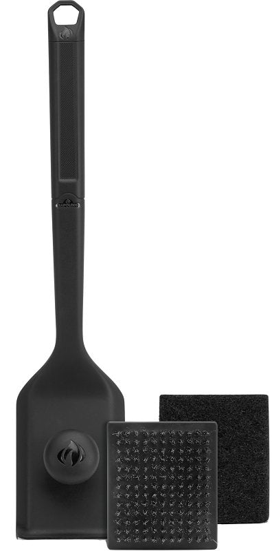 Napoleon Pro Series GABR004 Premium Dual Head Grill Brush, Stainless Steel Bristle, Slip-Resistant Grip Handle
