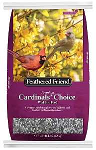 Feathered Friend Cardinals' Choice 14395 Safflower Seed Wild Bird Food, 16 lb, Premium, Blended, Seed, Bag