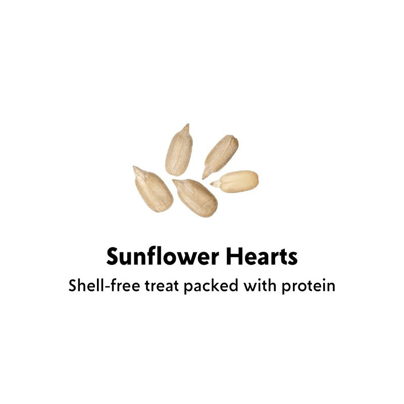 Feathered Friend 14415 Sunflower Seed Sunflower Hearts, 40 lb, Bag