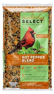 Morning Song Melody Select Series 14059 Safflower Seed Hot Pepper Blend, 4.5 lb, Premium, Bag