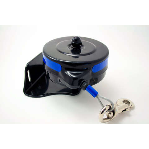 Howard Pet Blue Metal Tie Out Reel Medium