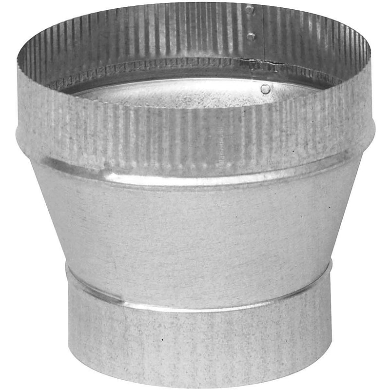 Imperial GV1419 Furnace Short Increaser, 4 to 5 in Connection, 5-3/4 in L, 24 ga Gauge, Steel, Galvanized