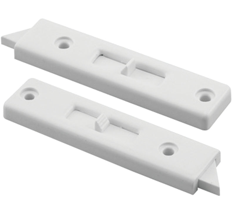 Prime-Line F 2671 Tilt Latch, Plastic, 1/PR, Includes: (1) Left Hand Latch, (1) Right Hand Latch, Fastener, Pack of 6