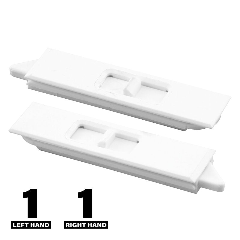 Prime-Line F 2734 Tilt Latch, Plastic, Includes: (1) Left Hand Latch, (1) Right Hand Latch, Fastener