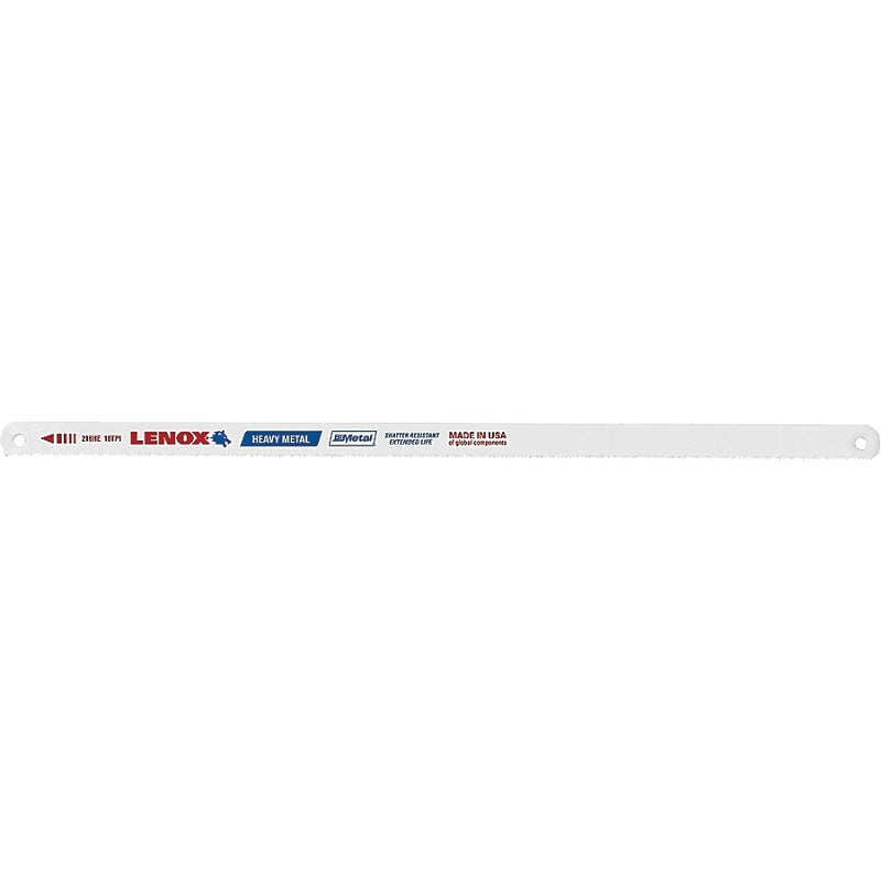 Lenox 20144V218HE Hacksaw Blade, 1/2 in W, 12 in L, 18 TPI, Steel Cutting Edge