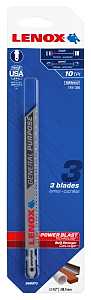 Lenox 1991366 Jig Saw Blade, 3/8 in W, 5-1/4 in L, 10 TPI