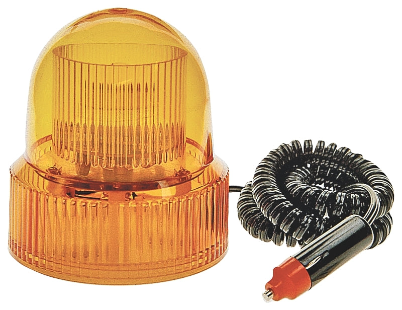 PM V773A Beacon Light, 12 V, Incandescent Lamp, Amber Lens, 90 fpm Flash Rate