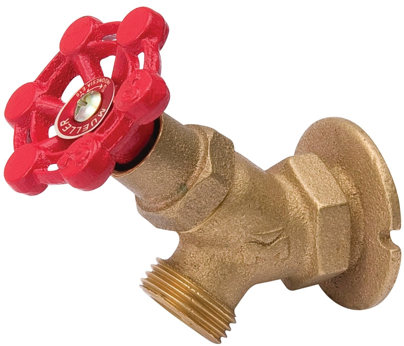 B & K ProLine Series 108-013 Heavy-Duty Sillcock Valve, 1/2 x 3/4 in Connection, FIP x MHT, 125 psi Pressure, Brass Body