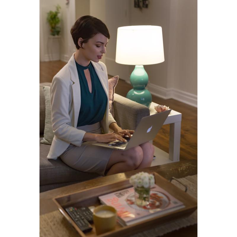 Feit Enhance A19 E26 (Medium) LED Bulb Bright White 40 Watt Equivalence 2 pk