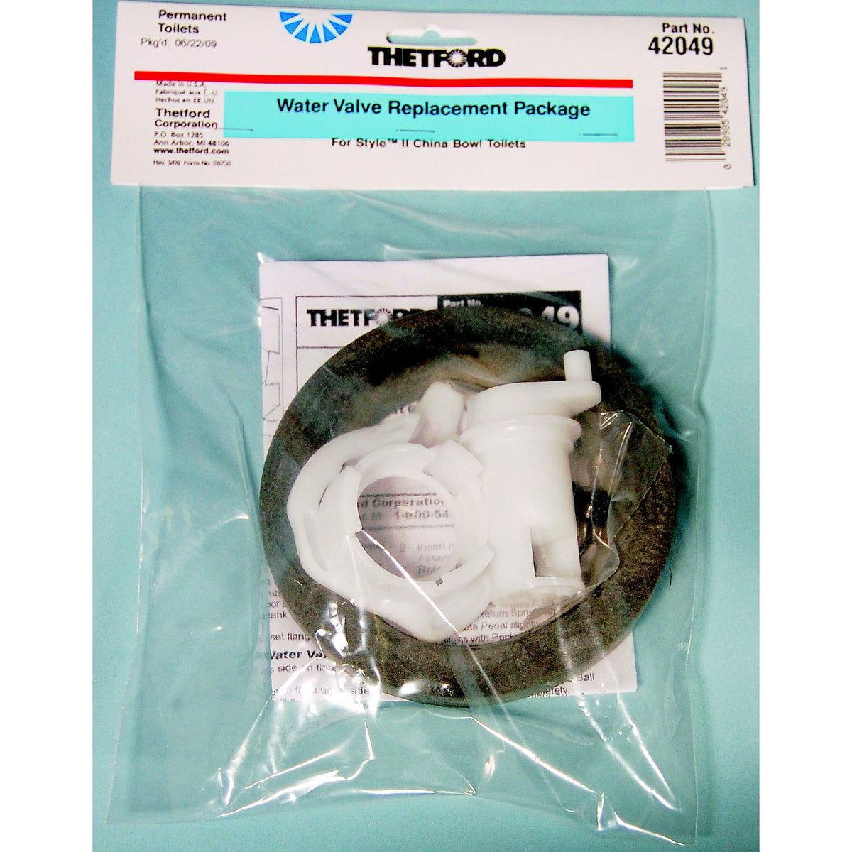 WATER VALVE STYLE II KIT