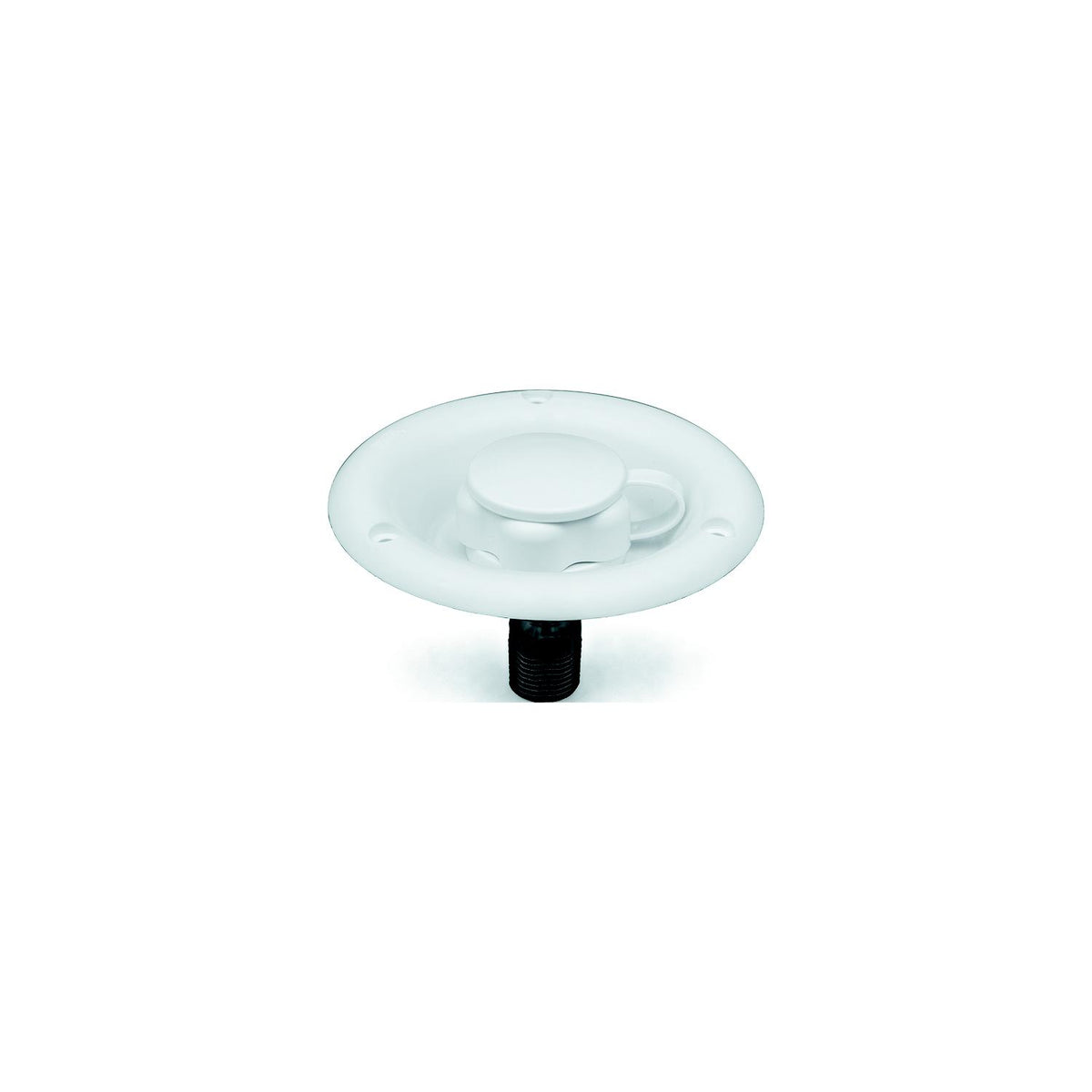 Thetford 94220 City Water Dish W/Plastic Check Valve, Polar White