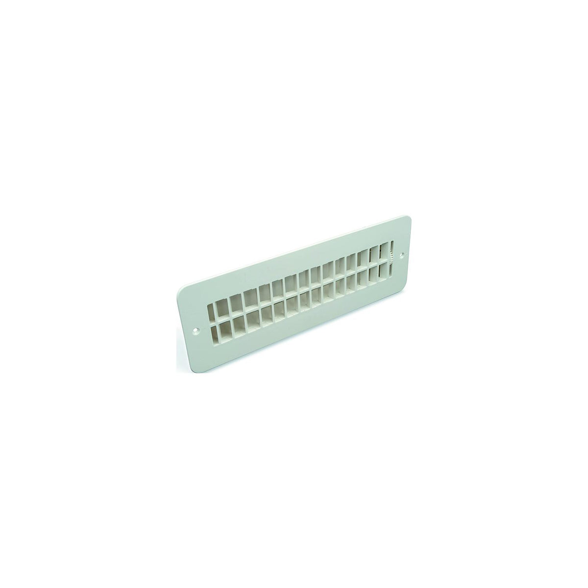 Thetford 94259 Floor Register w/Damper, Polar White