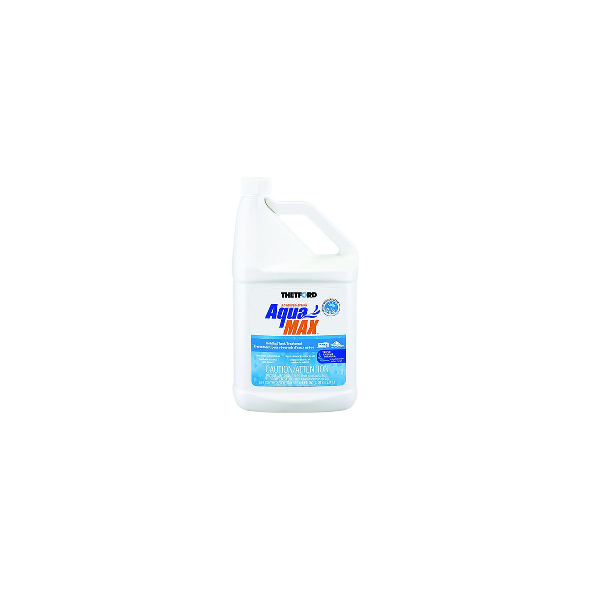 Thetford 96636 AquaMax Holding Tank Treatment, 1/2 Gal. Liquid, Spring Showers Sent