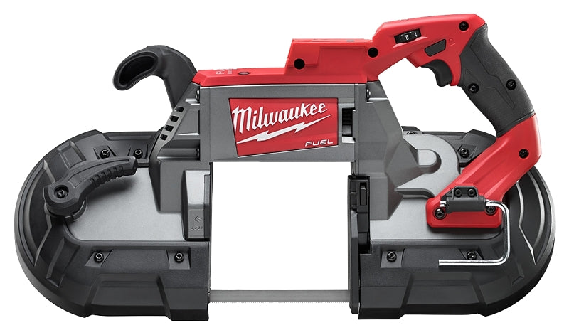Milwaukee 2729-20 Deep-Cut Band Saw, Tool Only, 18 V Battery, 5 Ah, 44-7/8 in L Blade, 1/2 in W Blade, 5 in D Throat