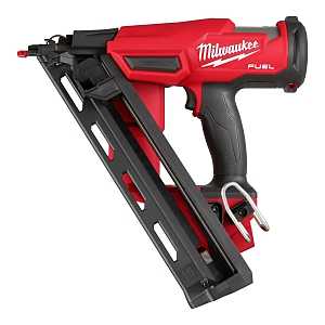 Milwaukee 2839-20 Finish Nailer, Tool Only, 18 V, 110 Magazine, 34 deg Collation, 15 ga Nail