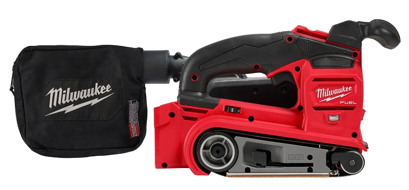 Milwaukee 2832-20 Belt Sander, Tool Only, 18 V, 3 x 18 in Belt, 700 to 1350 sfpm Speed, Lithium-Ion Battery