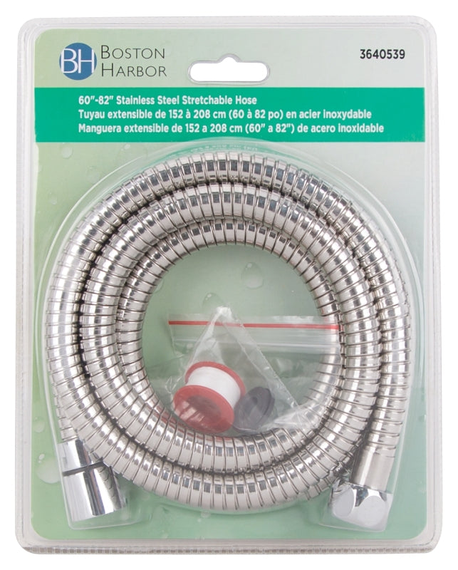Boston Harbor 105733CP Shower Hose, 15/16 In Connection, G1/2