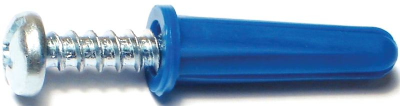 Midwest Fastener 21862 Anchor Kit with Screw, For: #10-12 x 1 in Screw, Pack of 5