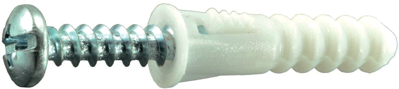 Midwest Fastener 24346 Anchor Kit, Plastic, Includes: (1) #12, #14 and #16 Anchors, Pack of 5