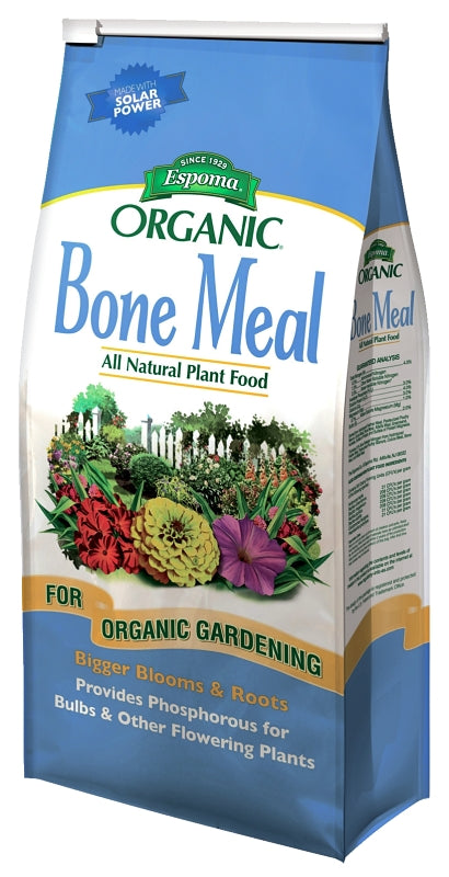 Espoma Organic BM04 Organic Plant Food, 4 lb, 4-12-0 N-P-K Ratio