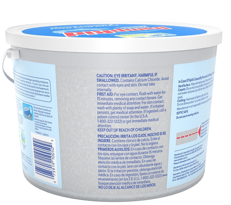 DampRid FG50FS High-Capacity Moisture Absorber, 2 lb Tub, Solid