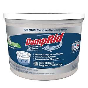 DampRid FG50FSSB High-Capacity Moisture Absorber, 2 lb Tub, Solid
