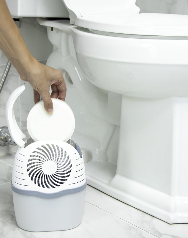 DampRid FG97FSSB Drop-In Tab Moisture Absorber Refill, 15.8 oz Tablet, Solid, Fresh