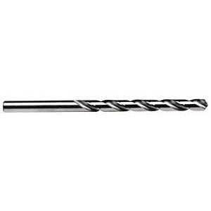 Irwin 81114 Jobber Drill Bit, 0.182 in Dia, 3-3/8 in OAL, Spiral Flute, 4-Flute, 0.182 in Dia Shank, Straight Shank