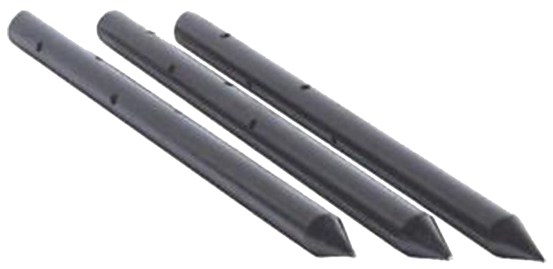 Acorn NSR3436 Nail Stake, 3/4 in Dia, 36 in L, Round Point, Steel, Pack of 10